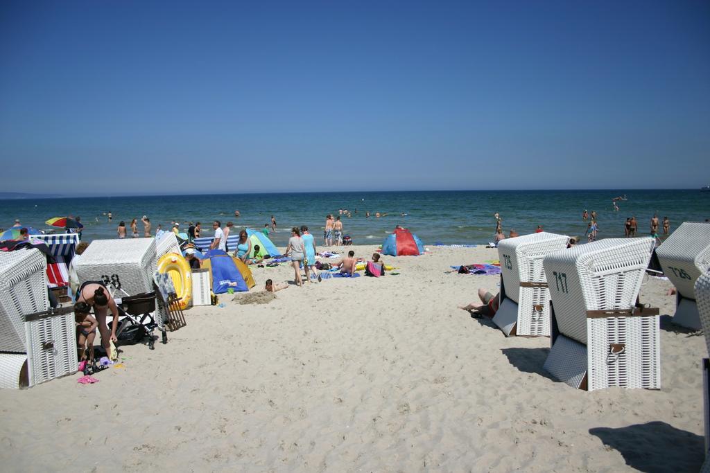 Appartment Strandduene Binz Esterno foto